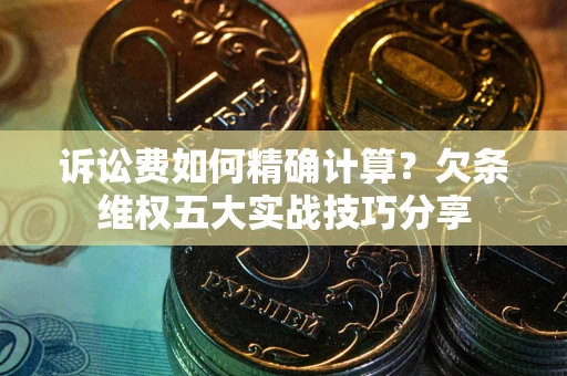 北京诉讼费如何精确计算？欠条维权五大实战技巧分享