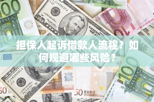 北京担保人起诉借款人流程？如何规避哪些风险？