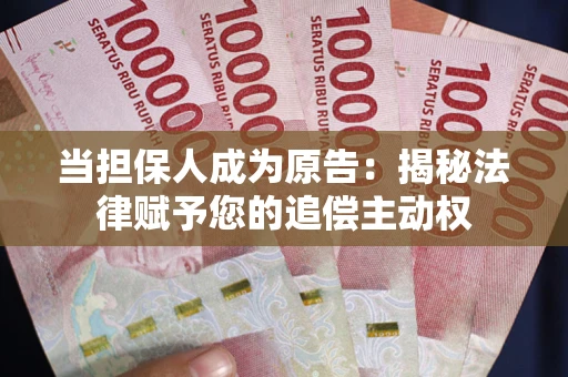 北京当担保人成为原告:揭秘法律赋予您的追偿主动权 北京当担保人成为原告:揭秘法律赋予您的追偿主动权