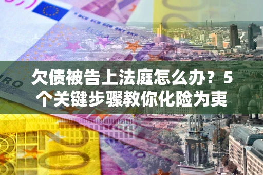 北京欠债被告上法庭怎么办？5个关键步骤教你化险为夷
